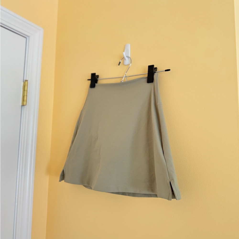 Sage green Girlfriend Collective Women's Skort